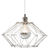 Regulowana LAMPA wisząca 6115359 Nave druciana OPRAWA metalowy ZWIS klatka chrom