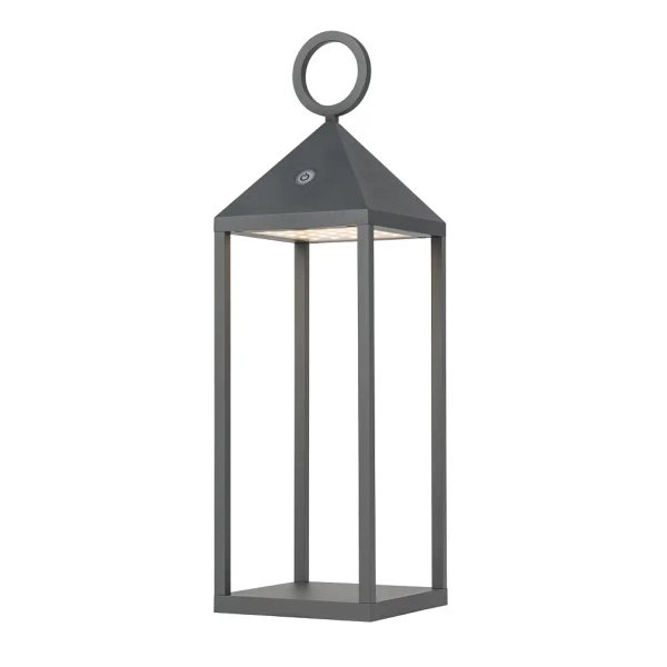 Stojąca latarenka na taras PICNIC LED 8177 LED 2,2W 3000K IP54 grafit