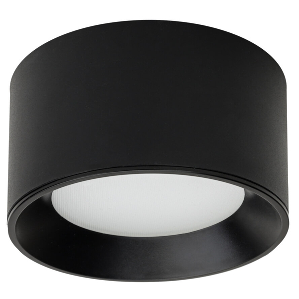 Sufitowe oczko ledowe Sirius WG-604A/BJ-WW/MULTI Italux LED 8W 3000-4000K IP44 czarna