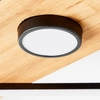 Lampa sufitowa metalowa Woodbridge G99756/76 LED 32W 3000K czarna
