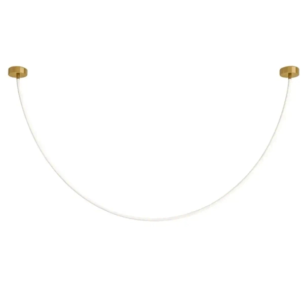Salonowa wisząca lampa Skyline LWSL-WW-3M LED 60W 3000K wężyk złoty