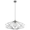 Lampa wisząca VEN W-CORF/C GR industrialna druciana szara