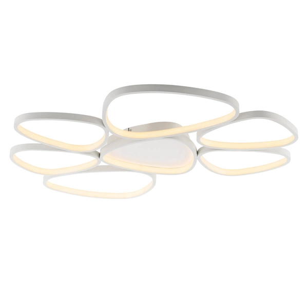 Lampa nasufitowa Pebbles 14046-16 Just Light LED 54W 3000K kamyki biała