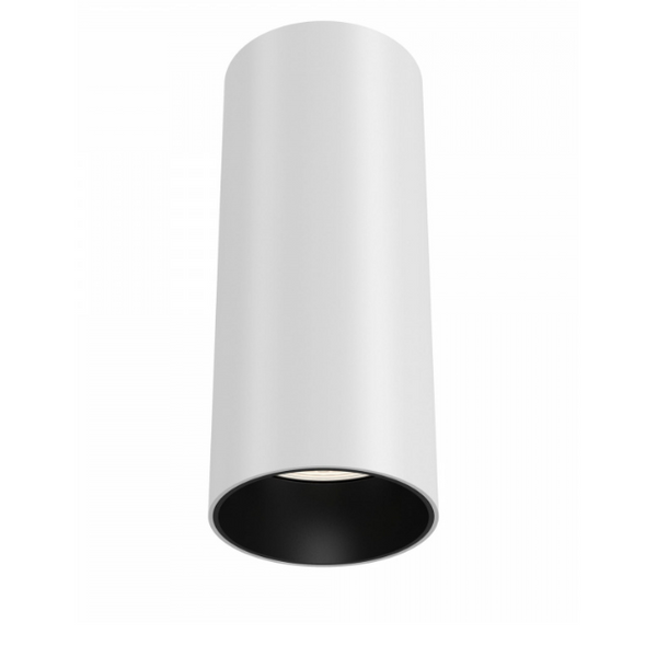 Okrągła lampa sufitowa tuba Focus C056CL-L12W3K-W-W LED 12W 3000K biała
