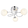 Lampa sufitowa kule szklane Delos L&-196641 Light& nowoczesna chrom