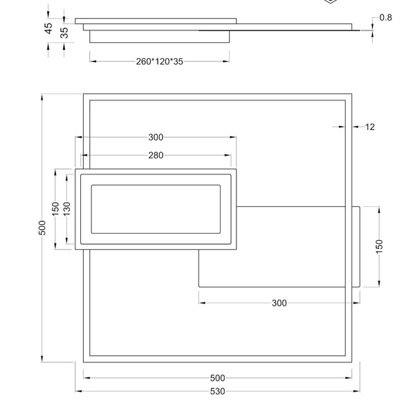 Ściemnialna lampa sufitowa Spiro R67862932 LED 32W 2700-6500K pilot czarna