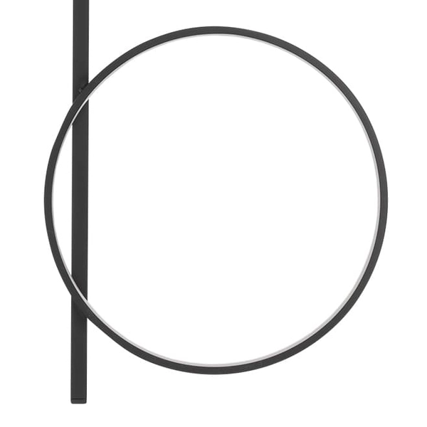 Kinkiet potrójny pierścieniowy Circolo 10866 Nowodvorski LED 33W 4000K czarny