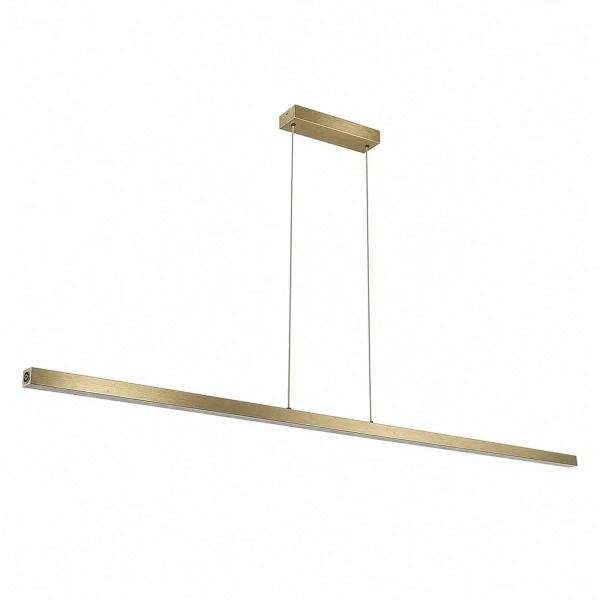 Liniowa lampa wisząca MERIDA 1752 złota LED 15W 3000-6000K CCT belka