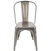 Nowoczesne krzesło czarne Tower KH010100957 uniwersalne metalowe