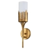 Podłużna lampa na ścianę Sawgrass QN-SAWGRASS-1WB-DG-O IP44 złoty