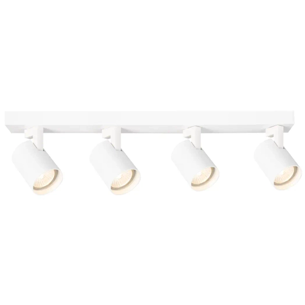 Lampa sufitowa z regulacją VOLF SPOT 4xGU10 ML1296 do jadalni tubki białe