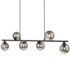 Molekułowa lampa wisząca Spiral SPI6422-01 kule balls przydymione czarne