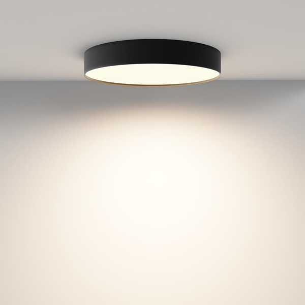 Plafon jadalniany Zon C032CL-45W3K-RD-B Maytoni LED 45W 3000K czarny