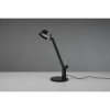 Stołowa lampa AVA 523090132 czarna 1xLED 5W 3000-6300K z regulacją