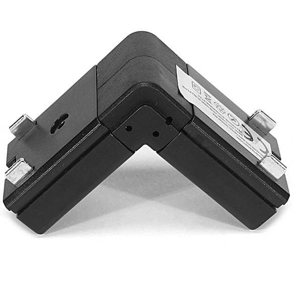 Łącznik sufit-ściana do szyn magnetycznych 984 Domeno LED metalowy czarny