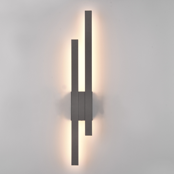 Elewacyjna lampa ogrodowa LETRA  DL242221460 LED 9W 3000K IP54 grafitowa
