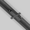 Złącze-I do 1-fazowego podtynkowego systemu szynowego Unity TRA002C-11B Maytoni czarne