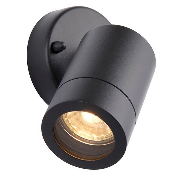 Tarasowa lampa ścienna Palin 78416 regulowana tuba IP44 antracyt