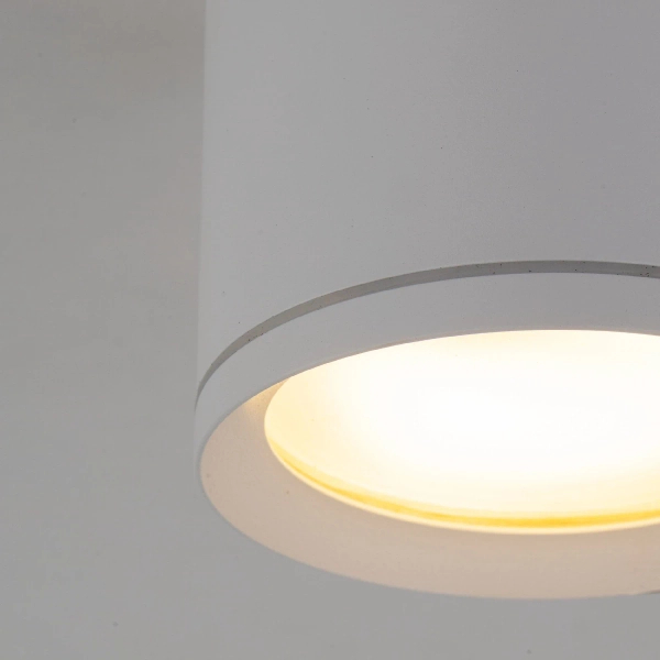 Downlight sufitowy do kuchni Viwo 10595 tuba nad blat IP44 biały