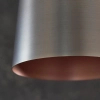 Industrialna lampa wisząca Lazenby 102544 metalowa czarna