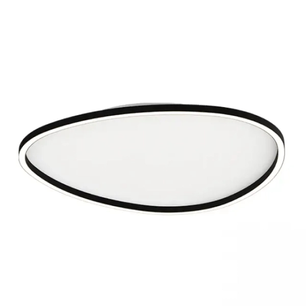 Jadalniana sufitowa lampa 23208 LED 39W 3000K owalna czarny