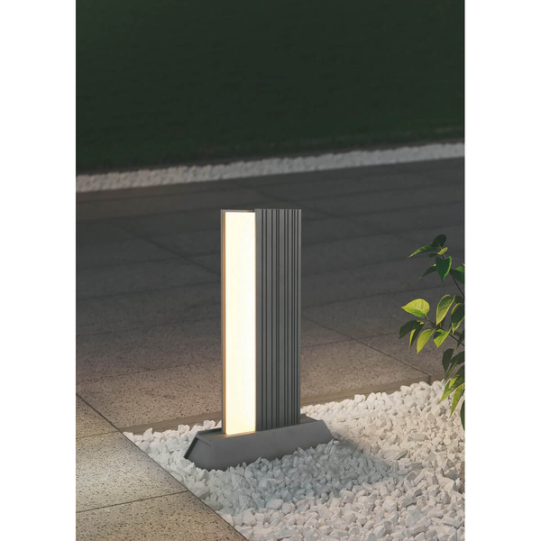 Lampka stojąca Mariza 547060142 Trio LED 13W 3000K IP44 belka antracyt