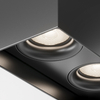 Lampa sufitowa kostka Slim C015CL-02B Maytoni prostokątna czarna
