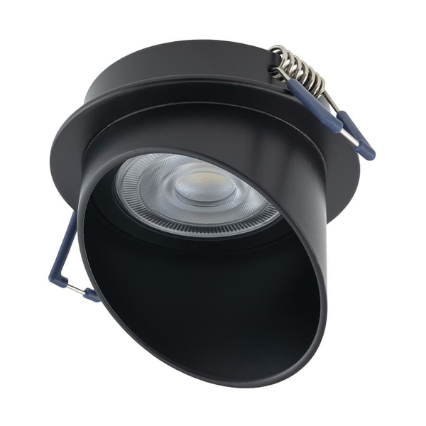 Sufitowa lampa tuba Solta 10491 Nowodvorski podtynkowa punktowa czarna