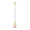 Beżowa lampa Agudo 319400144 tuba sufitowa z regulacją 1x10W E27