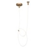 Ledowa sufitowa lampa Janderin 24105/36/05 LED 36W 2200-3300K złota