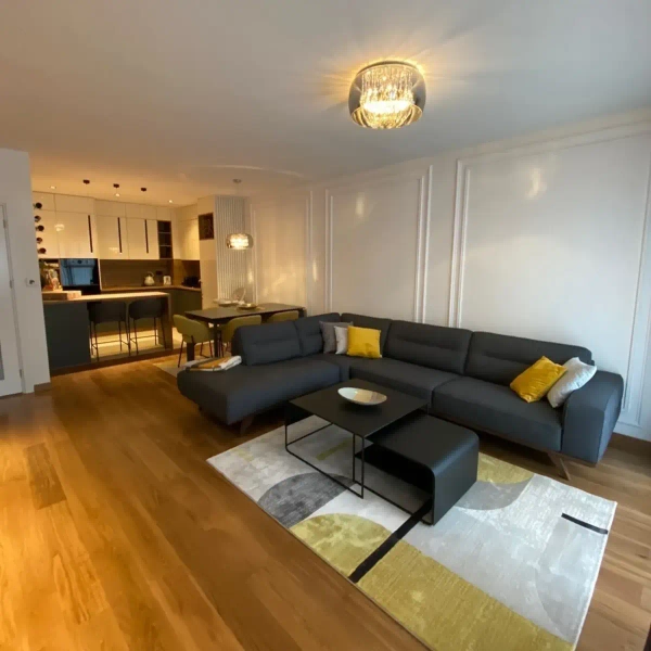 Przysufitowa lampa do sypialni PEARL 70163/05/11 Lucide przydymiony czarny