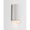 Gipsowa lampa ścienna BARENZO LE45579 do salonu biała