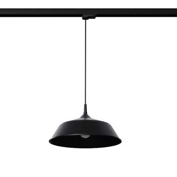 Lampa wisząca kopuła FRIKA MYL.00403 do szyny trzyfazowej czarny