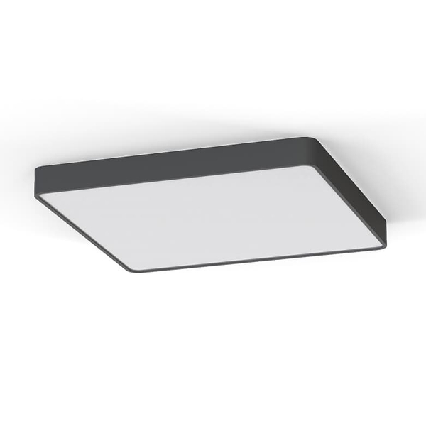 Kwadratowy plafon kuchenny Soft Ceiling 7530 Nowodvorski grafitowy biały