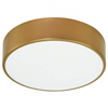 Sufitowa lampa okrągła 137623691873 złoty plafon do jadalni
