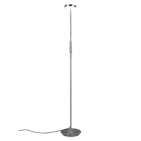 Lampa podłogowa ze ściemniaczem NEMIO DL107423310 LED 12W 2300-4000K srebrny