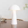 Lampka stojąca grzybek Fungi 108656 Markslojd IP44 metalowy biały