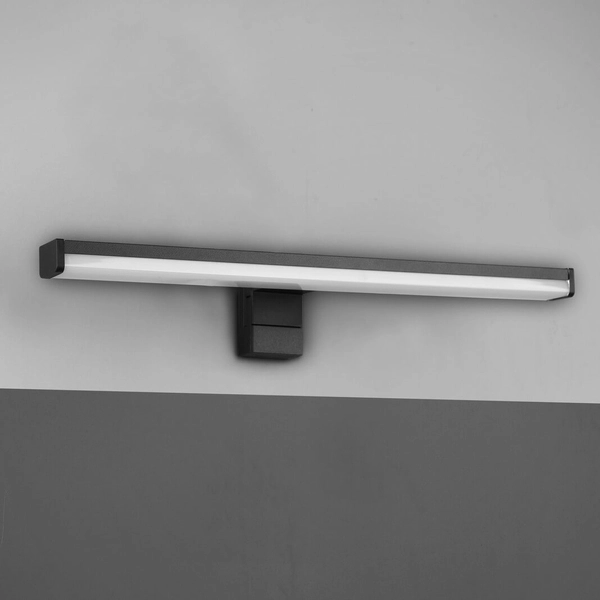 Łazienkowy kinkiet LINO 284114032 LED 7W 3000K IP44 nad lustro czarny