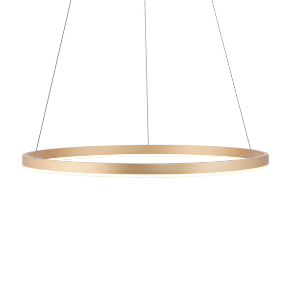 Zawieszana lampa RITUS 15394-60 Just Light LED 31,5W 3000K koło mosiądz