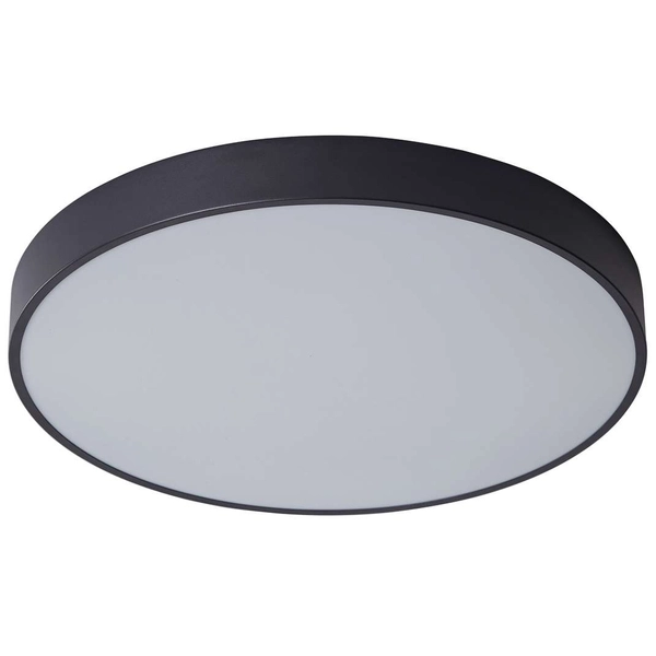 Plafon LAMPA sufitowa ORBITAL 5361-860RC-BK-3 Italux metalowa OPRAWA okrągła LED 24W 3000K natynkowa czarna