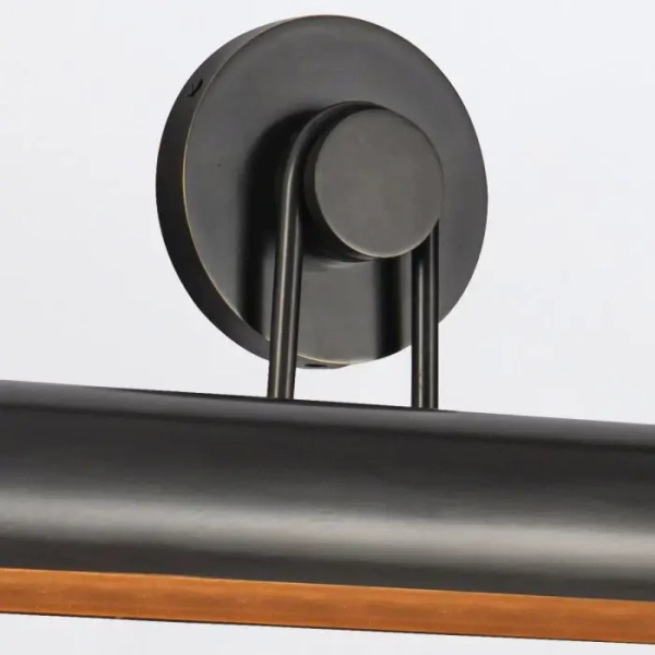 Ścienna lampa nad obraz Wynwood QN-WYNWOOD-PL-L-UBZ podłużna czarny