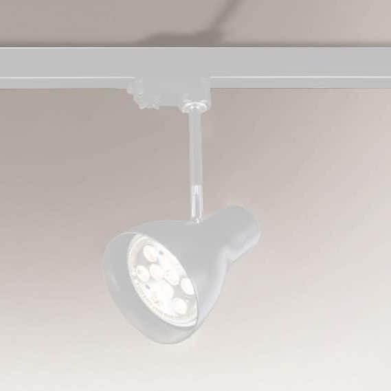 Oprawa do szynoprzewodu reflektorek Mima 7707 oczko minimalistyczna biała