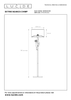 Lampka podłogowa stojąca Chimp 10702/81/30 Lucide abażur monkey czarny