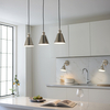 Lampa wisząca nad wyspę L&-197839 Light& na listwie nikiel