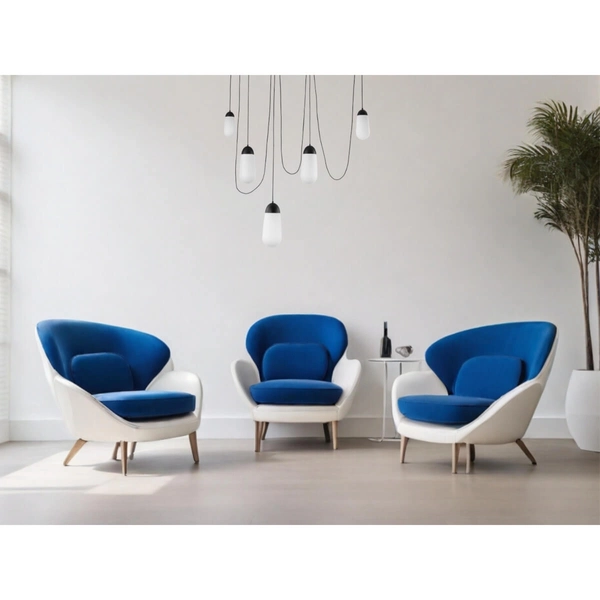 Podwieszana lampa kuchenna Baden LE43371 biała czarna