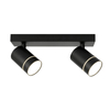 Przysufitowa lampa ruchoma Selma tuby LED 10W 4000K czarne