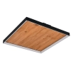Kwadratowa sufitowa lampa Kalea 655510130 LED 41W 3000K drewniana