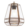 Klosz do lampy wiszącej Stockheld 73287 retro szklany mosiądz