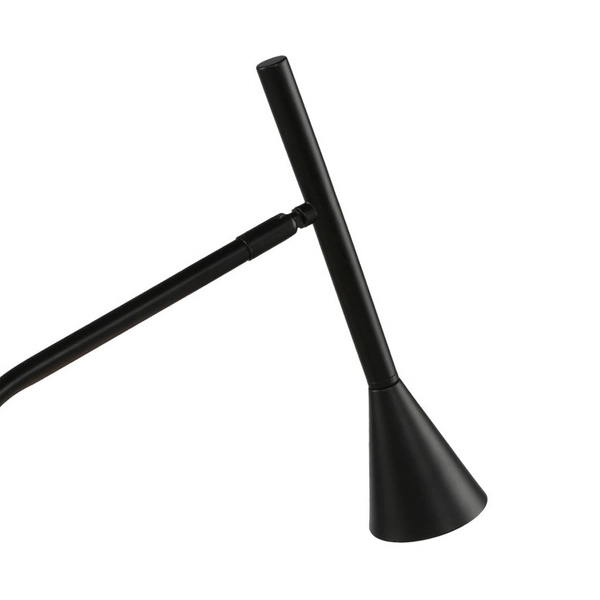 Stołowa lampa do czytania Cygnus AZ5622 Azzardo do gabinetu metal czarny