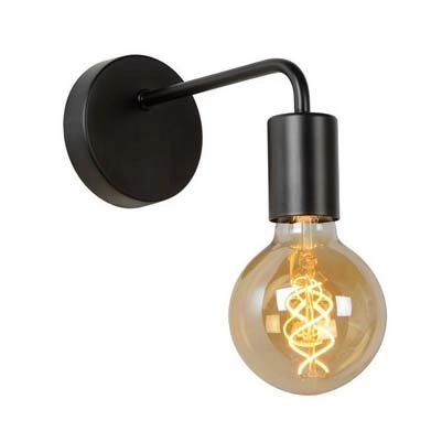 Industrialny kinkiet sypialniany 45265/01/30 ścienna lampa czarna